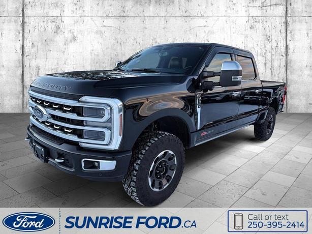 2024 Ford Super Duty F-350 SRW Platinum - PREMIUM LEATHER SEATING, ADVANCED DRIV image 3