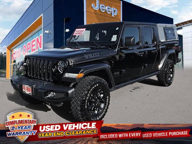 2023 Jeep Gladiator Willys 4x4 | Low KM | Premium Audio System! image 1