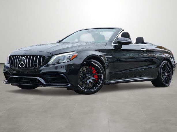 2021 Mercedes-Benz C-Class AMG C 63 S Cabriolet, Loaded, Local B.C. image 1