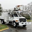 2015 Ford F750 XLT Super Duty Cummins Versalift Bucket Truck with 11-Foot Dump thumbnail image