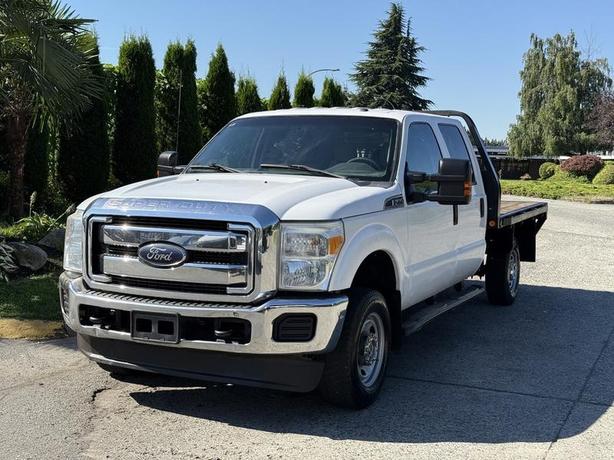 2012 Ford F-350 SD Crew Cab 9 Foot Flat Deck 4WD image 4