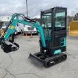 2024 AGT Industrial Green QH13R Mini Excavator 420CC Gas Engine (New) thumbnail image 2
