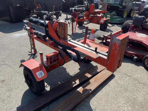 2021 Wallenstel WX540-ORA tow behind industrial log splitter 2 units sold togeth image 3