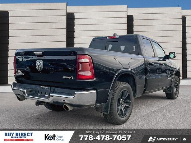 2019 RAM 1500 Laramie AUTO, KEYLESS ENTRY, FABRIC SEATS, BLUETOOTH, TOW PACKAGE, image 1