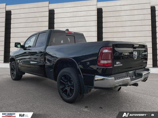 2019 RAM 1500 Laramie AUTO, KEYLESS ENTRY, FABRIC SEATS, BLUETOOTH, TOW PACKAGE, image 4