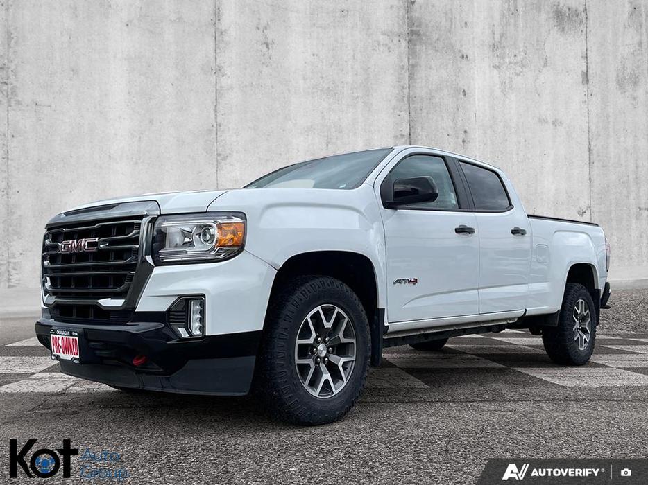 2021 GMC Canyon AT4 | 4WD | 3.6L V6 | Leather | Heated Seats | Apple CarPlay & A display photo