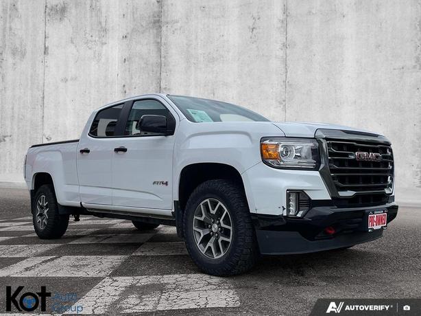 2021 GMC Canyon AT4 | 4WD | 3.6L V6 | Leather | Heated Seats | Apple CarPlay & A image 3