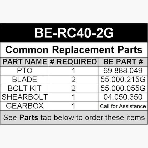 2025 Braber Equipment Rotary Cutter BE-RC40-2G image 2
