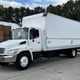 2006 Hino 268 24 Foot Cube Van Power Tailgate Hydraulic Brakes Diesel thumbnail image 5