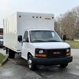 2015 GMC Savana 3500 16-Foot Cube Van with Loading Ramp thumbnail image 2