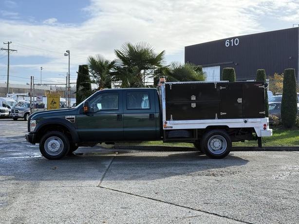 2008 Ford F-550 4x4 Crew Cab Service Truck with Water Tank – 6.4L Diesel image 6