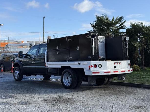 2008 Ford F-550 4x4 Crew Cab Service Truck with Water Tank – 6.4L Diesel image 7