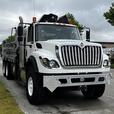 2017 International WorkStar 7600 18-Speed 16 Foot Dump Truck with HIAB Crane thumbnail image 2