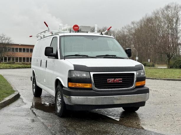 2017 GMC Savana 2500 Cargo Van 6.0L V8 with Work Shelving and Rear Storage image 2