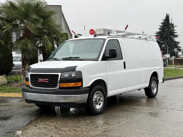 2017 GMC Savana 2500 Cargo Van 6.0L V8 with Work Shelving and Rear Storage image 4