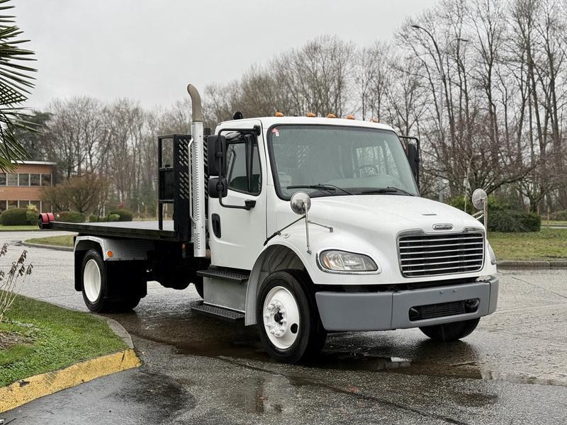2019 Freightliner M2 106 Hook Truck with 14 Foot Roll-Off Deck display photo