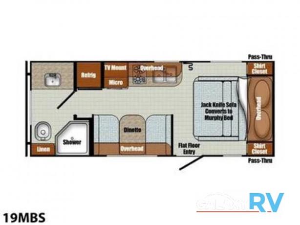 Used 2021 Gulf Stream RV Vintage Cruiser 19MBS image 2