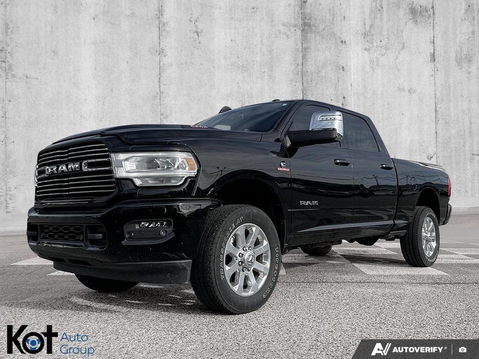 2023 RAM 3500 Laramie | 6.7L Cummins Turbo Diesel | Class V Hitch Receiver | Rea display photo