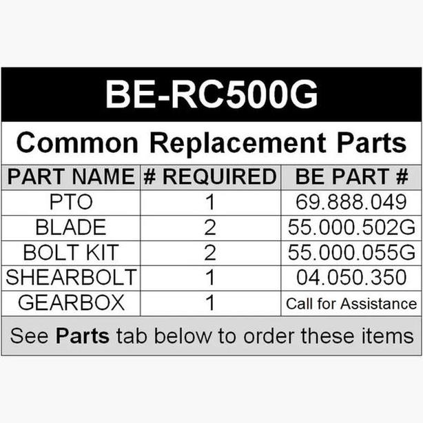2025 Braber Equipment Rotary Cutter BE-RC500G image 2