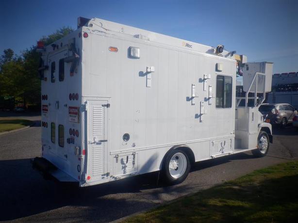 2006 Freightliner FS65 Boom Truck Diesel With Rear Shelvings image 7