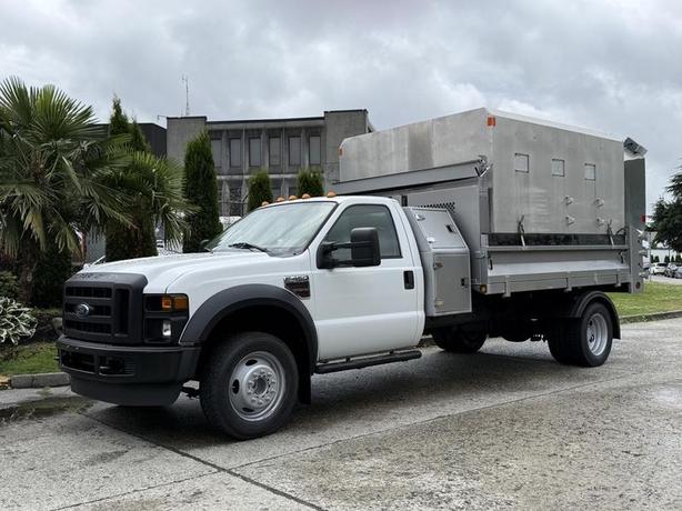 2008 Ford F-450 SD Regular Cab Dually Diesel with 10-Foot Dump Box image 6