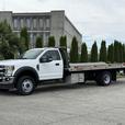 2022 Ford F600 XLT 20-Foot Roll Off Flat Deck Tow Truck 4WD thumbnail image 5