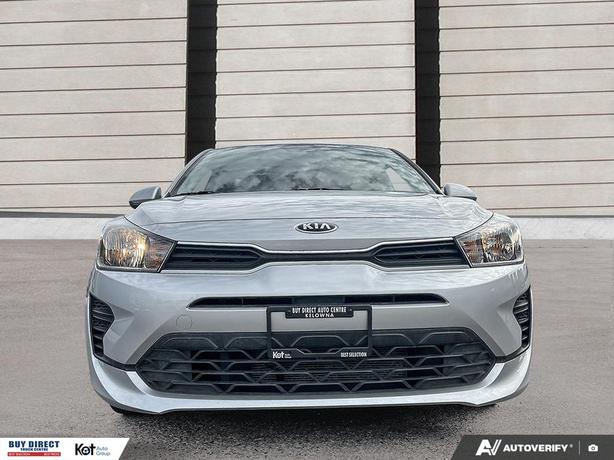 2021 Kia Rio5 LX AUTO, HEATED FABRIC SEATS, BLUETOOTH WITH BACK UP CAMERA, BLACK image 2