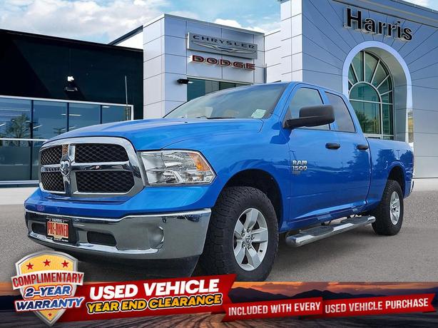 2021 RAM 1500 Classic Tradesman 4x4 Quad Cab 6'4 Box | Cruise Control! image 1