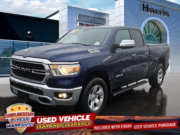 2019 RAM 1500 Big Horn 4x4 Quad Cab 6'4 Box | No Reported Accidents! image 1
