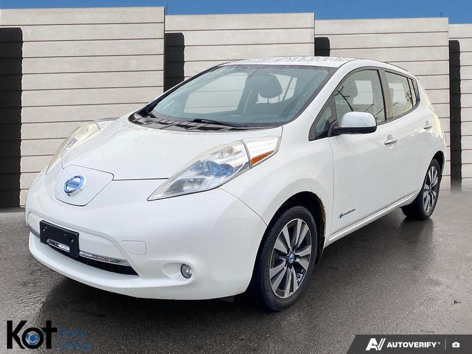 2014 Nissan LEAF SL LEATHER SEATS! HEATED SEATS! BLUETOOTH! BACKUP CAMERA! display photo