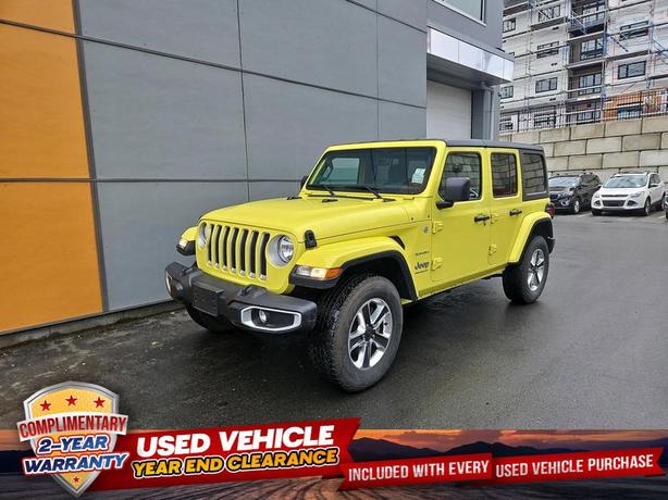 2023 Jeep Wrangler Sahara 4 Door 4x4 | Remote Start | GPS Navigation! image 1