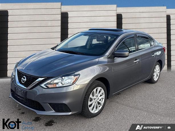 2017 Nissan Sentra SV ! PUSH BUTTON START! BACKUP CAMERA! BLUETOOTH! GREAT FIRST image 1