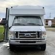 2009 Ford Econoline E-450 13 Passenger Diesel Bus with Wheelchair Lift thumbnail image 3
