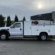 2009 Ford F-550 Service Truck With Crane 2WD Diesel thumbnail image 6