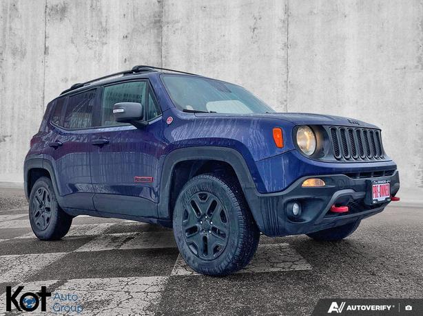 2018 Jeep Renegade Trailhawk | 4WD | 2 Sets of Tires+Rims | Remote Start | Keyle image 3