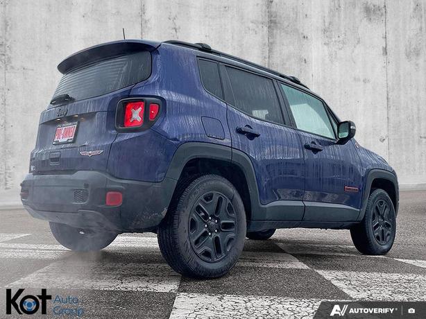 2018 Jeep Renegade Trailhawk | 4WD | 2 Sets of Tires+Rims | Remote Start | Keyle image 5