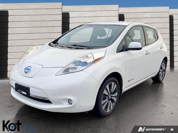 2014 Nissan LEAF SL LEATHER SEATS! HEATED SEATS! BLUETOOTH! BACKUP CAMERA! image 1
