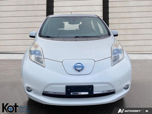 2014 Nissan LEAF SL LEATHER SEATS! HEATED SEATS! BLUETOOTH! BACKUP CAMERA! image 2