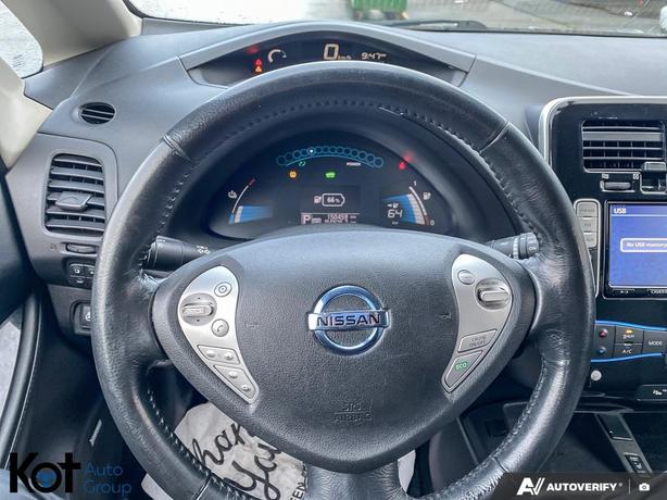 2014 Nissan LEAF SL LEATHER SEATS! HEATED SEATS! BLUETOOTH! BACKUP CAMERA! image 7
