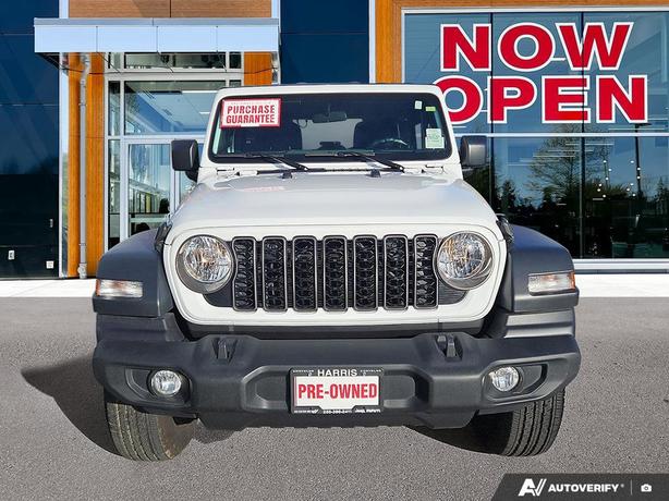 2024 Jeep Wrangler Sport 4 Door 4x4 | One Owner | Low KM! image 2