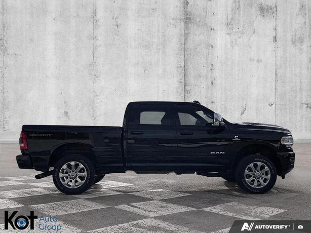 2023 RAM 3500 Laramie | 6.7L Cummins Turbo Diesel | Class V Hitch Receiver | Rea image 4
