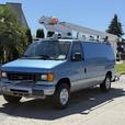 2006 Ford Econoline E-350 Cargo Van with Versalift Bucket thumbnail image 5