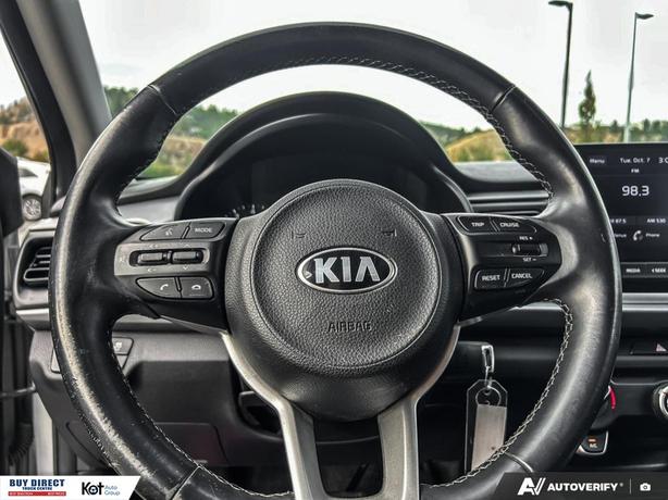 2021 Kia Rio5 LX AUTO, HEATED FABRIC SEATS, BLUETOOTH WITH BACK UP CAMERA, BLACK image 7