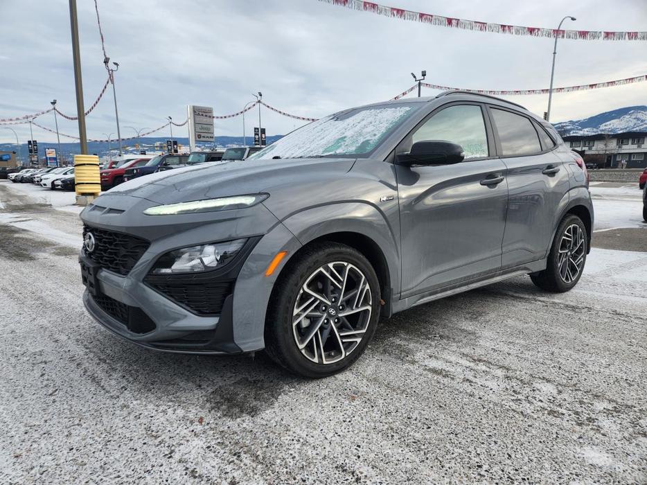 2022 Hyundai Kona N Line display photo