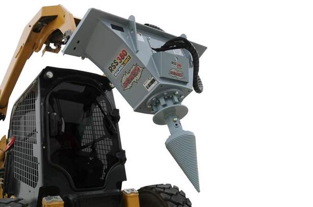 2025 Baumalight Screw Splitter Skidsteer RSS380 image 2