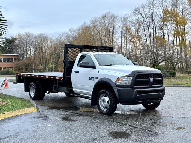 2018 RAM 5500 Regular Cab 2WD DRW 16-Foot Flat Deck Truck display photo
