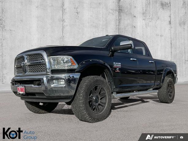 2013 RAM 3500 Laramie | 6.7L Cummins Turbo Diesel | Remote Start | Power Sunroof image 1