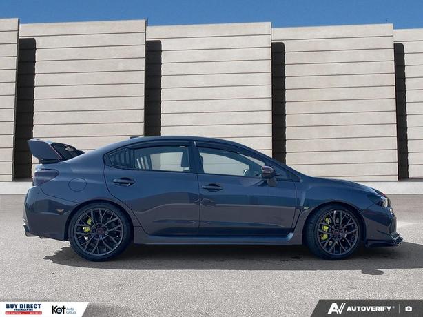 2019 Subaru WRX Sti Sport-Tech MANUAL, BLUETOOTH, FABRIC SEATS, GREY AND RED INT image 3