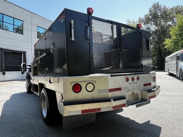 2008 Ford F-550 XL Crew Cab Dually Diesel Service Truck with Water Tank 4WD image 8