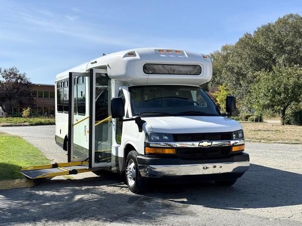 2014 Chevrolet Express G4500 19-Passenger Kneeling Wheelchair Accessible Bus - D image 2